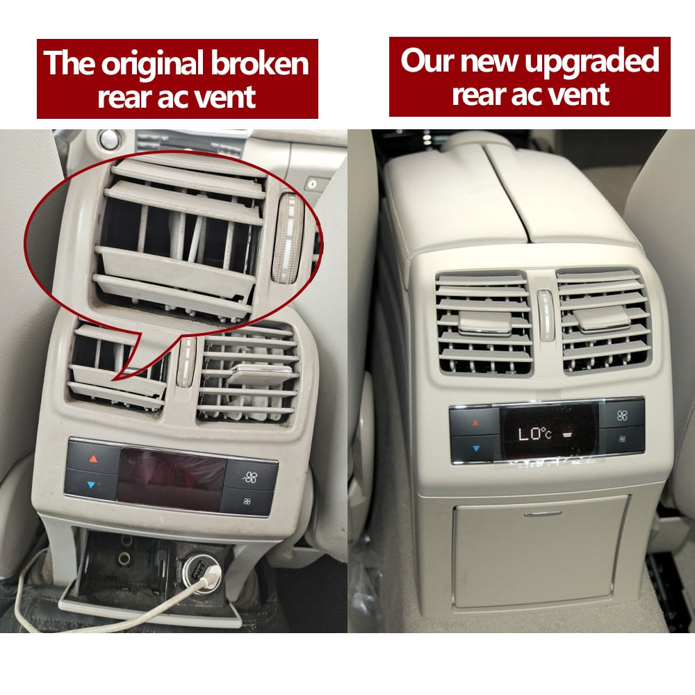 Rear Conditioning AC Vent Grille Outlet Cover Trim For Mercedes Benz W212 E Class E260 E300 E320 E400 2009-2015 2128301345 - KiwisLove