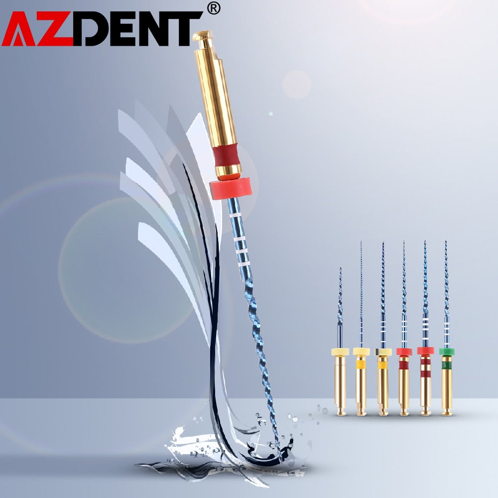 Dental NITI Endo File Engine Use 25mm Dentist Instrument Nickel Titanium Alloy Endodontics Root Canal Files 6pcs/box - KiwisLove