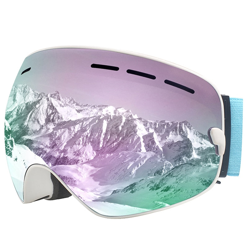 MAXJULI Ski Goggles Interchangeable Lens Premium Snow Goggles Snowboard - KiwisLove