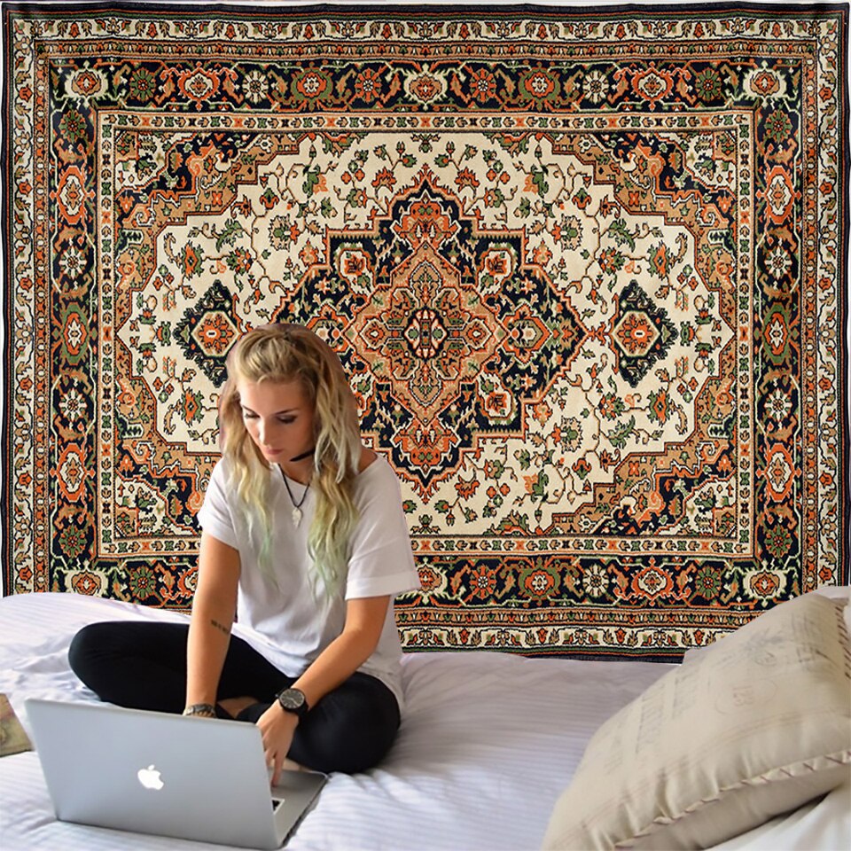 Indian Mandala Tapestry Wall Hanging Sandy Beach Throw Rug Blanket  Mattress psychedelic Bohemian Yoga Shawl Mat Mandala Tapestry - KiwisLove