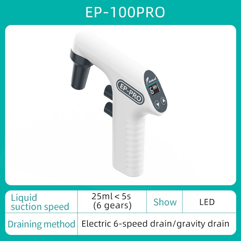 JOANLAB Electric Pipette Controller Large Volume Automatic Pipette Laboratory Equipment Electronic Pipette Pump 110v To 220v - KiwisLove