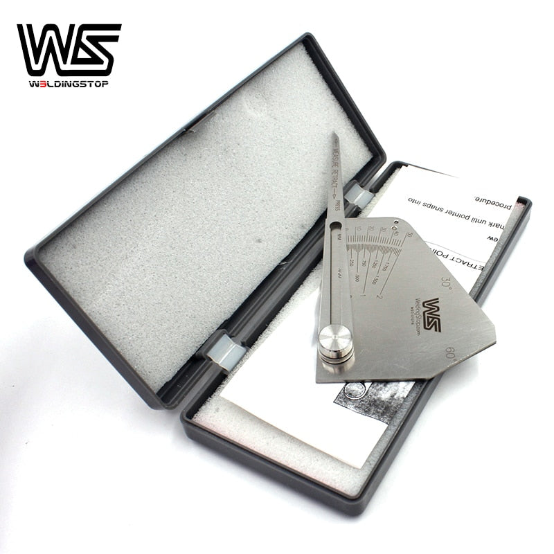 SKEW Weld Gauge Acute Obtuse Fillet Leg Length Throat Size Standard or Metric Reading - KiwisLove