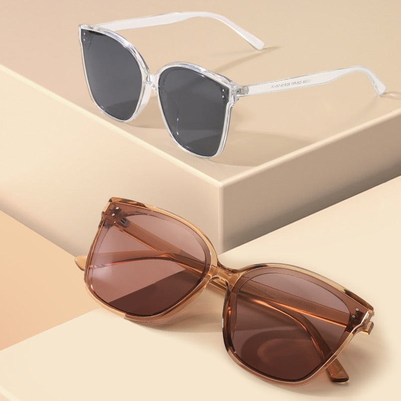 Sunglasses Women TR90 Vintage Polarized UV400 Lens Sun Glasses Luxury Crystal Ladies Outdoor Fashion Eyewear For Female S326 - KiwisLove