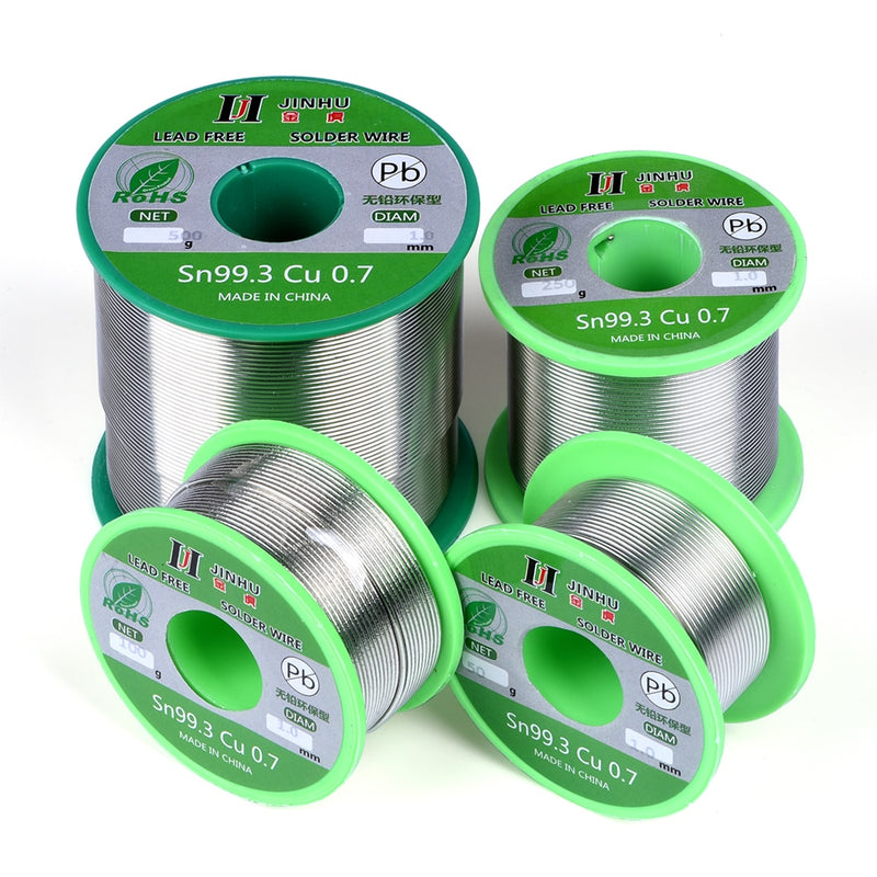 100g Lead-free Solder Wire 0.5-1.0mm Unleaded Lead Free Rosin Core for Electrical Solder RoHs - KiwisLove