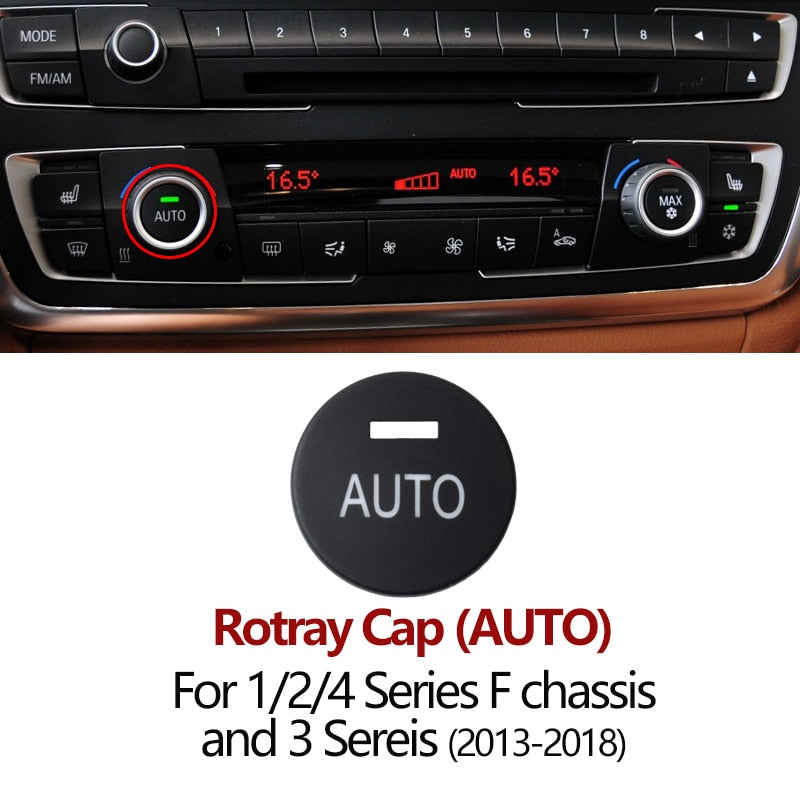 Dashboard Air Conditioning Ventilation Adjust CD Player Control AC Button Repair Kit For BMW F20 F21 F22 F30 F35 F34 F36 F45 F46 - KiwisLove