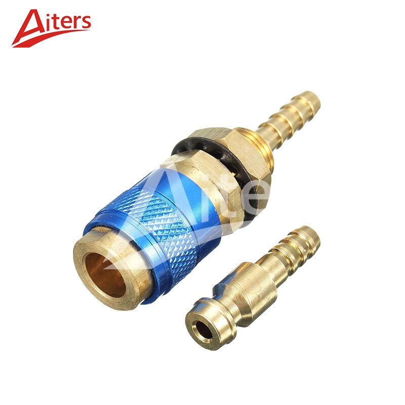 TIG 4PCS Water Cooled Gas Adapter Quick Connector Fitting For TIG Welding Torch or MIG Welding Torch Plug 6mm/8mm/10mm - KiwisLove