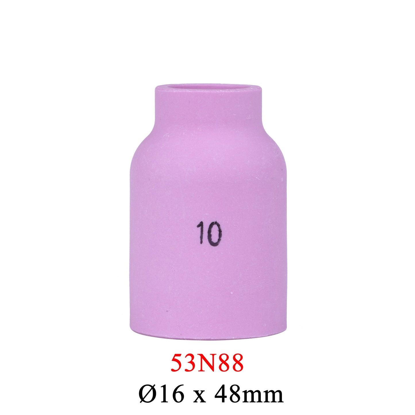 10Pcs Per Box 48/34mm 57N74 57N75 53N87 53N88 53N89 Alumina Nozzles For TIG WP9 20 WP17 18 26 Welding Torch Ceramic Accessories - KiwisLove