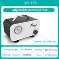 DC 12v Mini Oil-free Diaphragm Vacuum Pump Laboratory Filter Pump Portable Negative Pressure Pump Lab Equipment 110v To 220v - KiwisLove