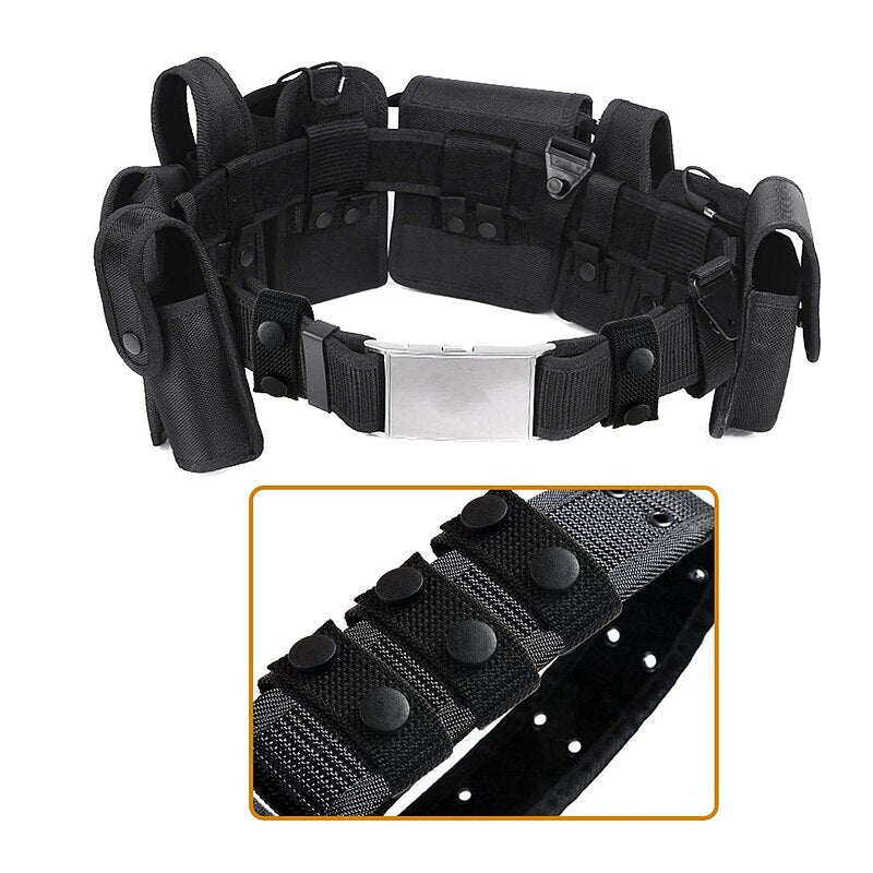 Belt Security 4pcs Belt Keeper 2 Snap Tactical Belt Police Military Equipment Accessories - KiwisLove