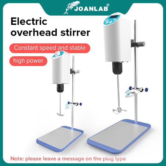 JOANLAB Official Store Laboratory Stirrer Electric Stirrer Digital Display Overhead Stirrer Lab Mixer Lab Equipment 110V To 220V - KiwisLove