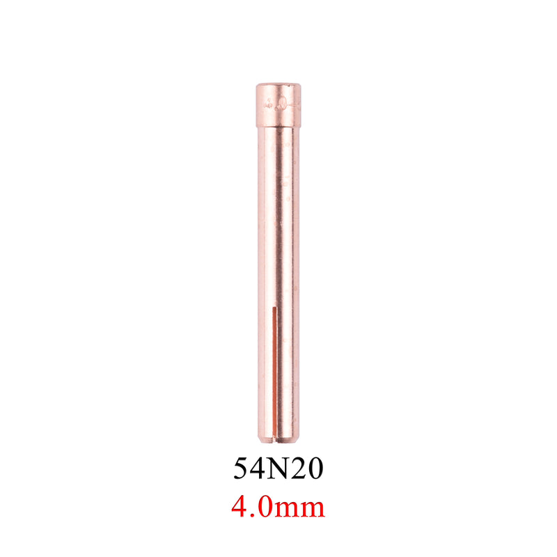 5/10PCs 1.0/1.6/2.4/3.2/4.0mm TIG Collet 10N22S 10N23S 10N24S 10N25S 10N22 10N23 10N24 10N25 For WP17/18/26 Welding Torch Kit - KiwisLove