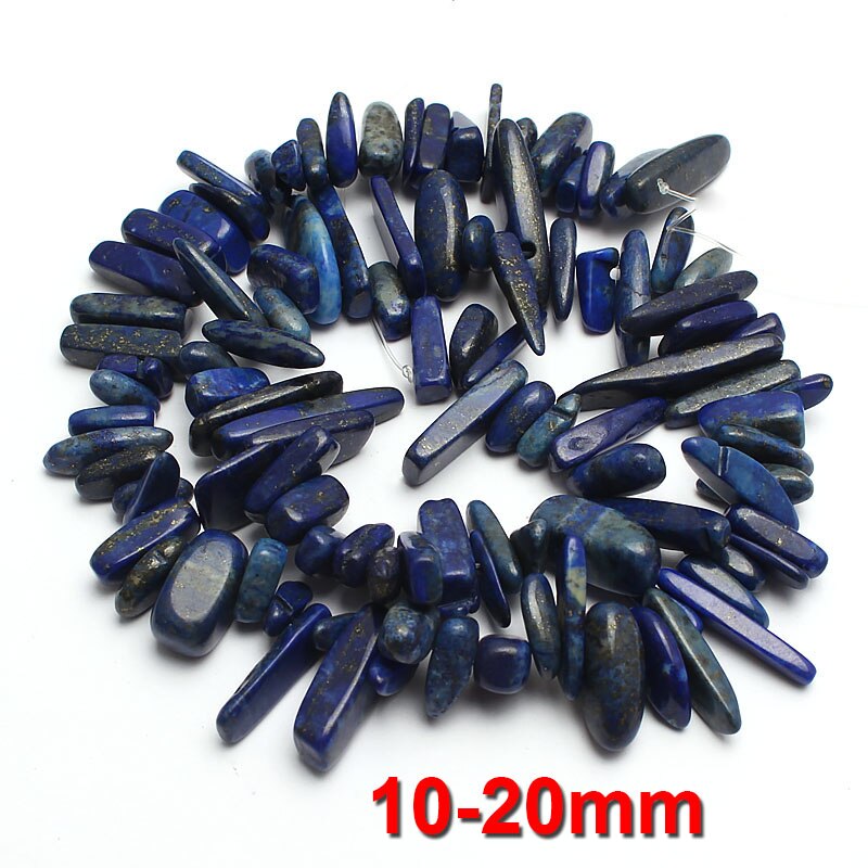 Natural Lapis Lazuli Stone Faceted Column Round Irregular Spacer Beads For Jewelry Making Diy Bracelets Necklace Accessories - KiwisLove