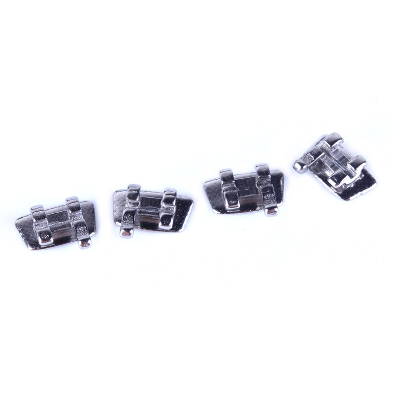 20pcs/5Bags Dental 1st Molar Wide Bracket Braces Bondable Roth 022 With Hooks 4pcs/Bag - KiwisLove