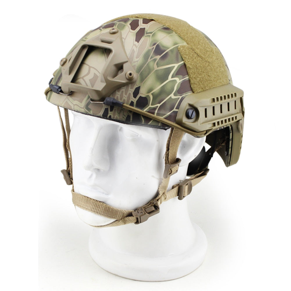 Tactical Military Helmet Airsoft Protective Paintball Wargame Helmets Army FAST MH Helmet 54 - 62 cm - KiwisLove
