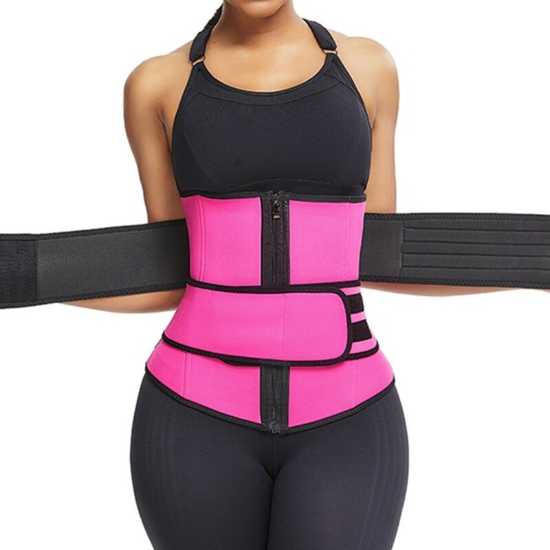 Shaperwear Waist Trainer Neoprene Sauna Belt Weight Loss Cincher Body Shaper Tummy Control Strap Slimming Sweat Fat Burning Belt - KiwisLove