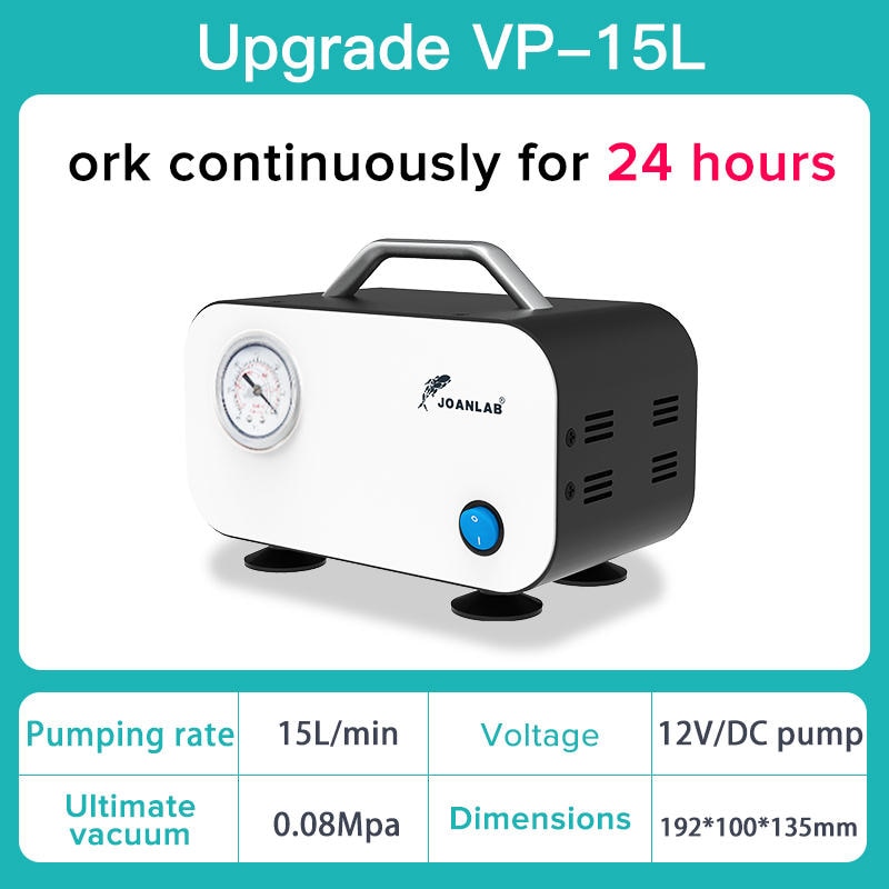 DC 12v Mini Oil-free Diaphragm Vacuum Pump Laboratory Filter Pump Portable Negative Pressure Pump Lab Equipment 110v To 220v - KiwisLove