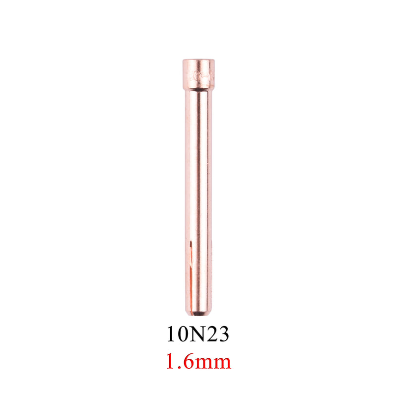 5/10PCs 1.0/1.6/2.4/3.2/4.0mm TIG Collet 10N22S 10N23S 10N24S 10N25S 10N22 10N23 10N24 10N25 For WP17/18/26 Welding Torch Kit - KiwisLove