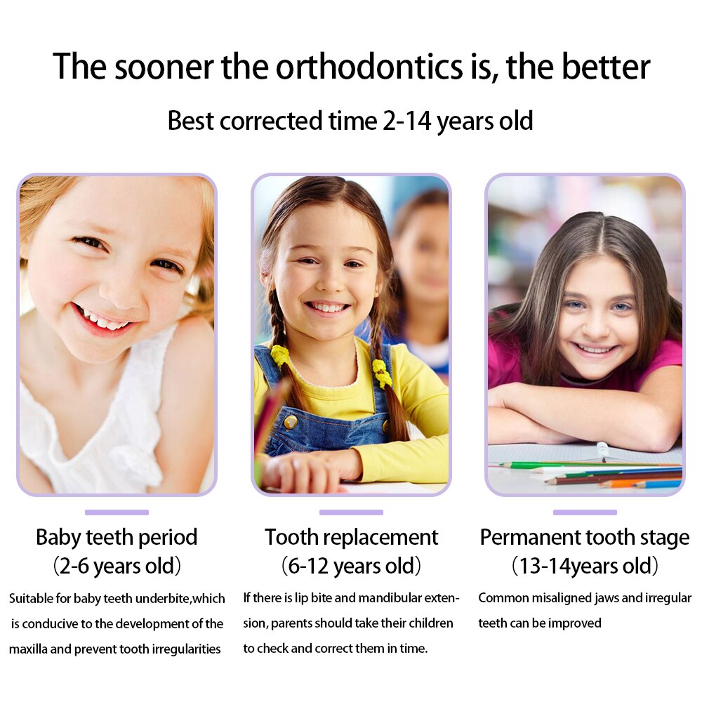 1set Kids Orthodontic Retainer Dental Braces 6-12 Years - KiwisLove