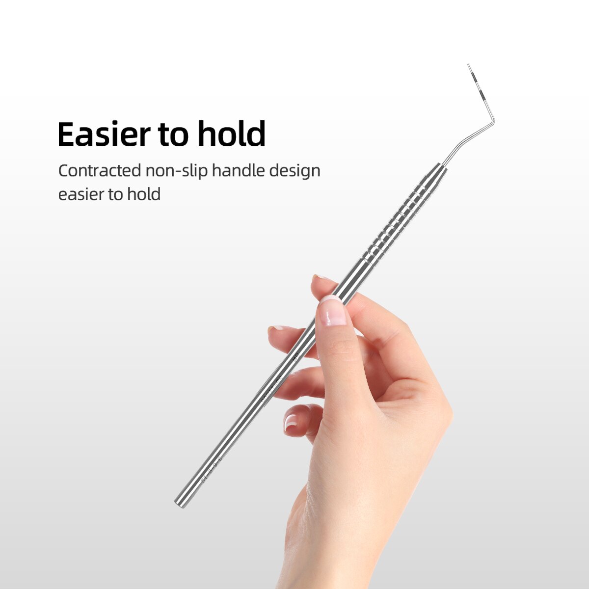 1 PC AZDENT Dental Stainless Steel Periodontal Probe With Scaler Explorer Instrument Tool Endodontic Equipment Material - KiwisLove