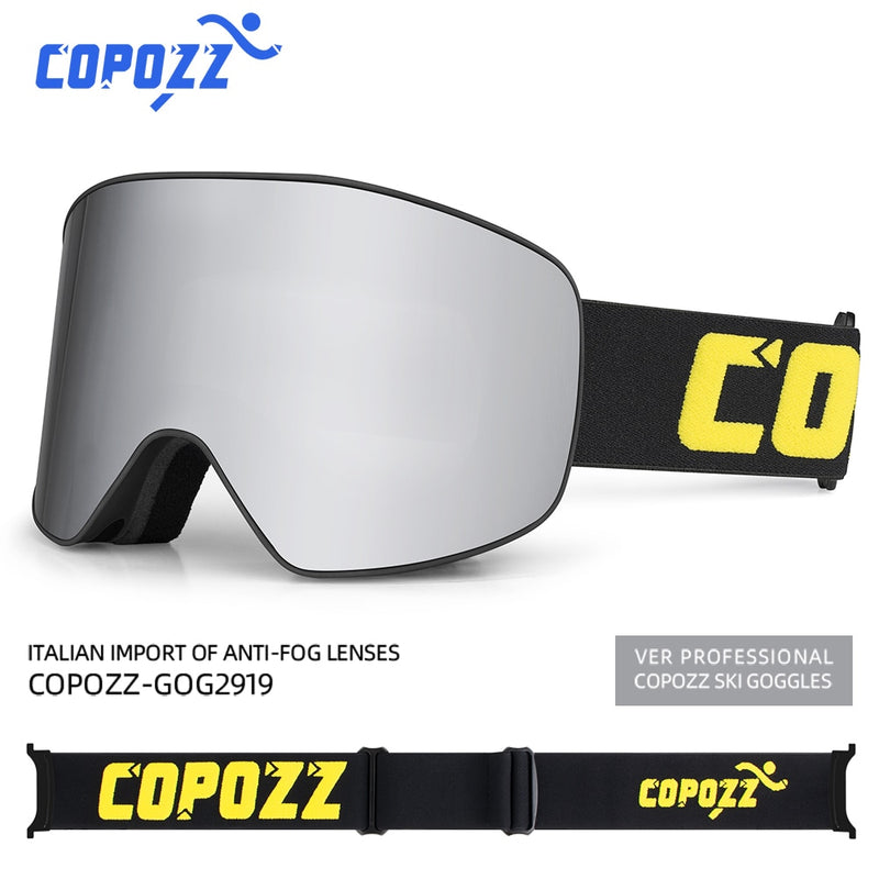 COPOZZ Brand Ski Goggles Men Women double layers big Snowboard Goggles Anti-fog UV400 Skate Skiing Snowboard Goggles - KiwisLove