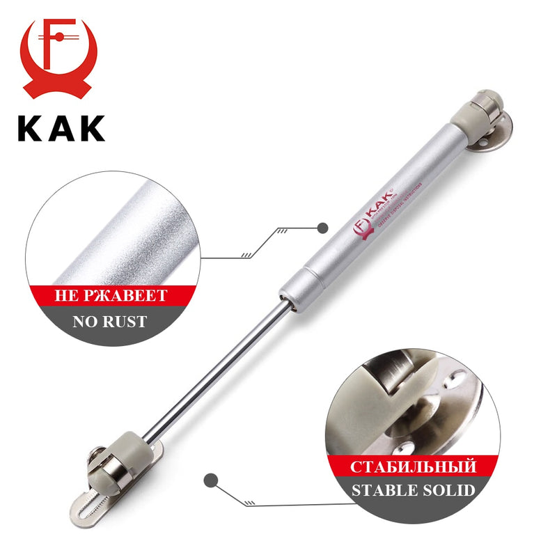 KAK 4 Pack 6kg 10kg 15kg Gas Spring Cabinet Hinge Copper Core Door Lift Support Hydraulic Kitchen Cupboard Door Hinges Hardware - KiwisLove