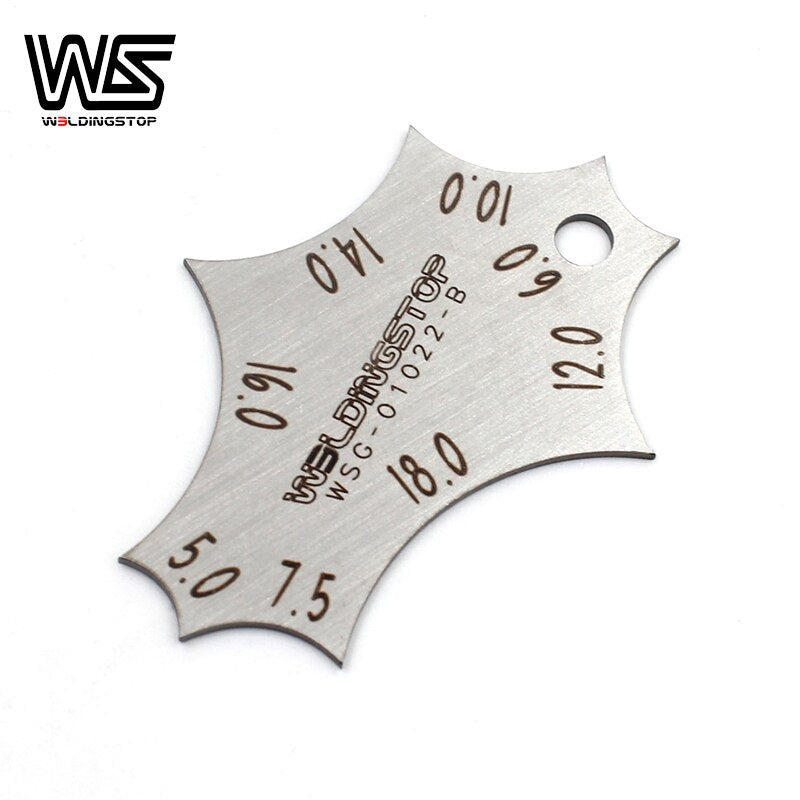 Pocket gage Fillet Welding Gauge Weld Two-piece protable welding tools inspection Ulnare ruler - KiwisLove