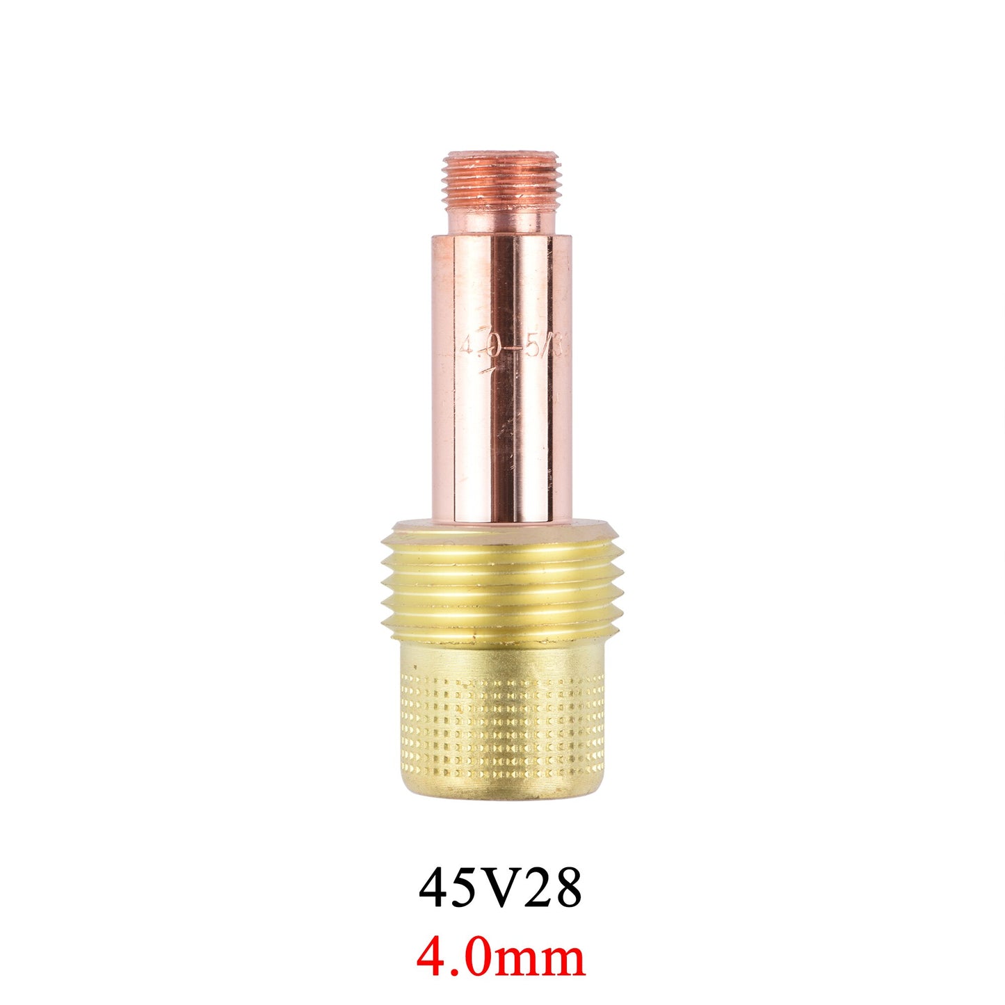 5/10Pcs 1.0/1.6/2.4/3.2/4.0mm TIG Medium Gas Lens Collet Body 45V24 45V25 45V26 45V27 45V28 For TIG WP17/18/26 Welding Torch Kit - KiwisLove