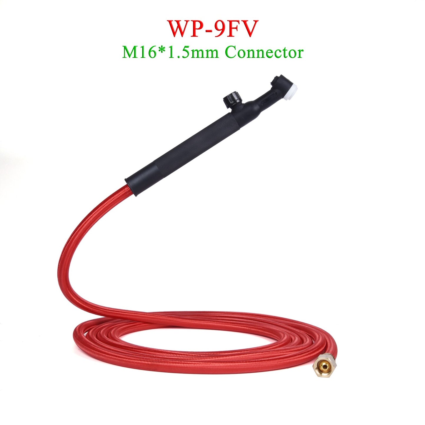 4M/13ft 7.8M/25.6ft WP9F 9FV TIG Welding Torch Soft Hose Cable Wires M16*1.5mm - KiwisLove