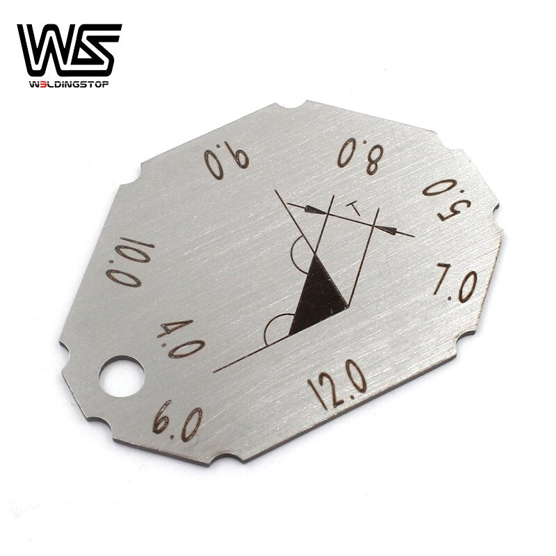 Pocket gage Fillet Welding Gauge Weld Two-piece protable welding tools inspection Ulnare ruler - KiwisLove