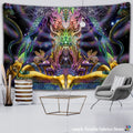 Mandela Wall hanging Tapestry psychedelic pattern yoga throw beach throw carpet Hippie Home Decor mandala Wall Tapestry Blanket - KiwisLove
