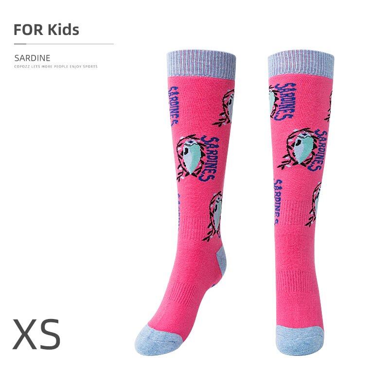 COPOZZ Thick Ski Socks Cotton Sports Snowboard Cycling Skiing Soccer Socks Men Women Child Absorption High Elastic Thermosocks - KiwisLove