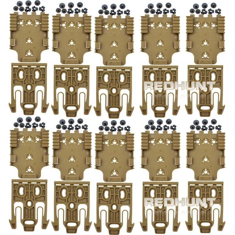 New  Quick Locking System Kit QLS System Duty Receiver Plate fit all Glock 1911 M9 P226 - KiwisLove