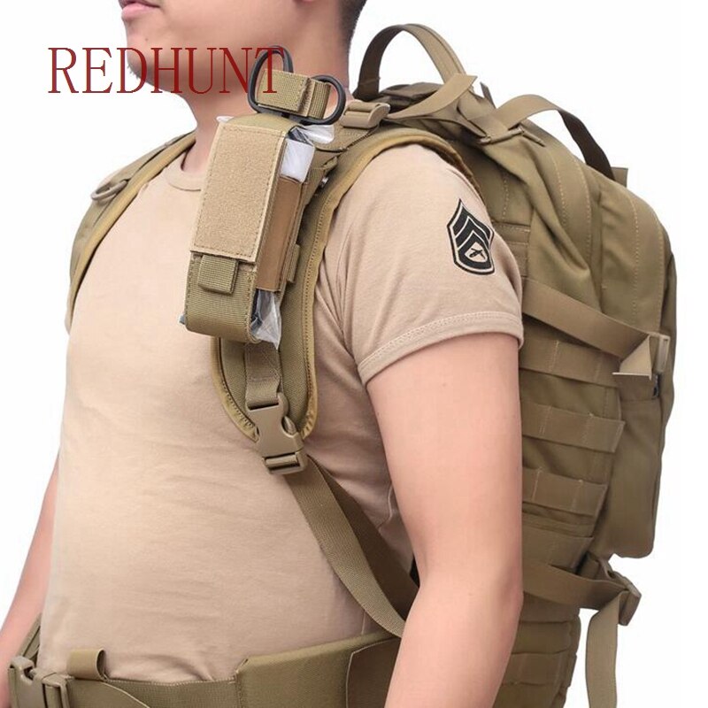 EDC Tourniquet Storage Bag Tactical Medical Scissor Pouch Molle Knife Flashlight Holster Case Military Hunting Accessories - KiwisLove