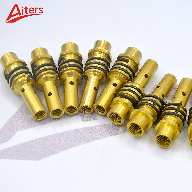 MIG 15AK Torch 30PCS Welding Torch Consumables Gas Nozzle Tips Holder Torch Neck Wrench for Welding Machine - KiwisLove