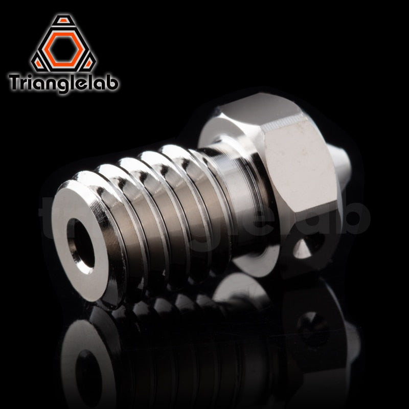 Trianglelab E-V6 Plated Copper Nozzle Durable Non-stick High Performance For 3D Printers Hotend M6 Thread for V6 Hotend Prusa - KiwisLove