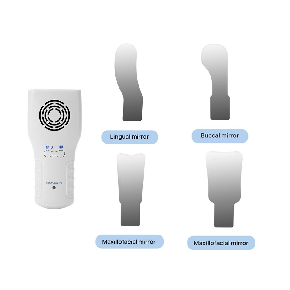 Dental Automatic Anti-fog Mirrors for oral photography Reflector Glass Defog mirrors Orthodontic for Buccal occlusal Lingual - KiwisLove