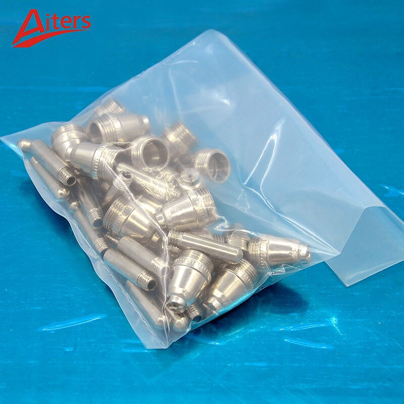 40PCS/Kit for AG60 SG55 Air Plasma Consumables 20PCS Nozzles and 20PCS Electrodes WSD60 Cutter Cutting Torch - KiwisLove