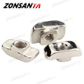 ZONSANTA T Slot Nut M3 M4 M5 M6 M8 T Nut Hammer Sliding Head 3D Printer Parts Fastener Connector 2020 3030 4040 Aluminum Profile - KiwisLove