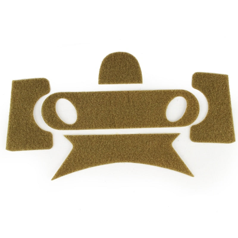 5PCS/Set Tactical ABS Helmet DIY Magic Sticker Outdoor Military Helmet for Climbing Cycling Fast Helmet Cover - KiwisLove