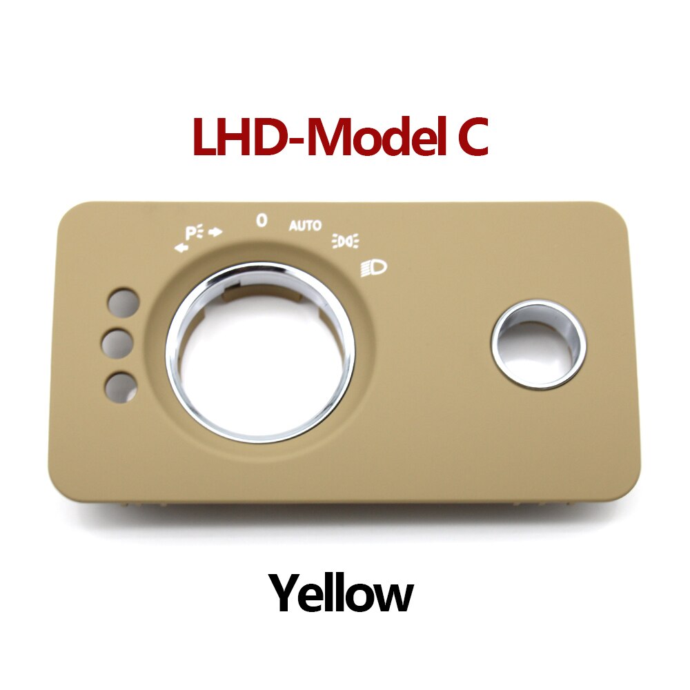 Car Interior Headlight Switch Button Panel Cover Trim Replacement For Mercedes Benz W251 R Class R300 R350 R400 R500 2005-2017 - KiwisLove