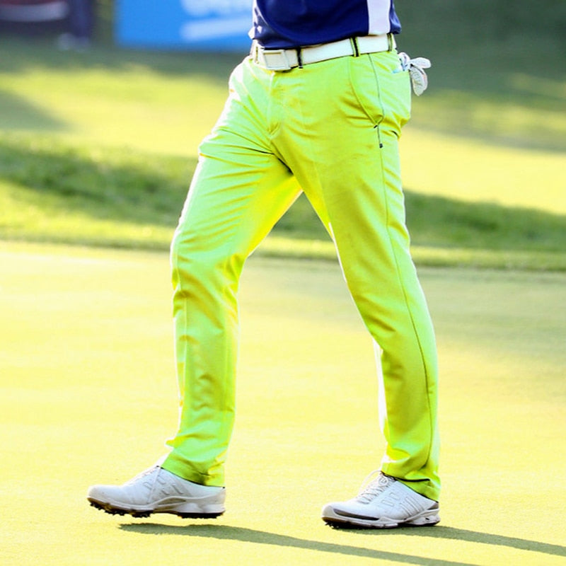 PGM Authentic Golf Pants Men Waterproof Trousers Soft Breathable Golf Clothing Summer Sizes Xxs-xxxl KUZ005 - KiwisLove