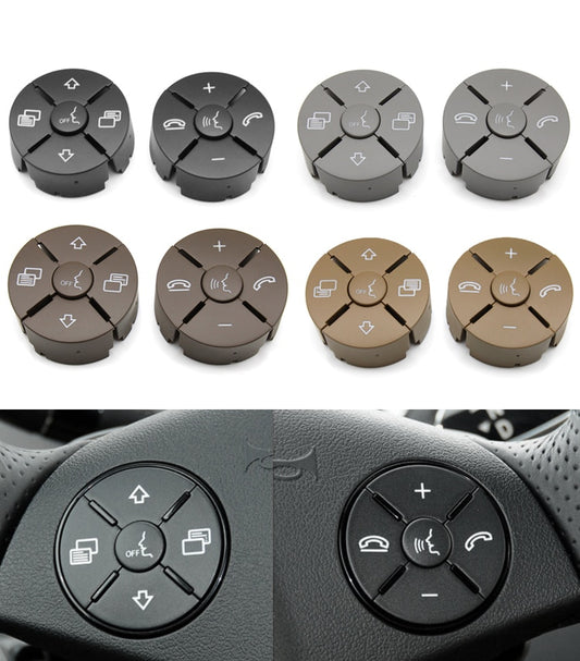 Car Multi-Function Steering Wheel Switch Control Button For Mercedes W164 ML GL W251 R Class W219 W230 W171 350 400 450 500 - KiwisLove