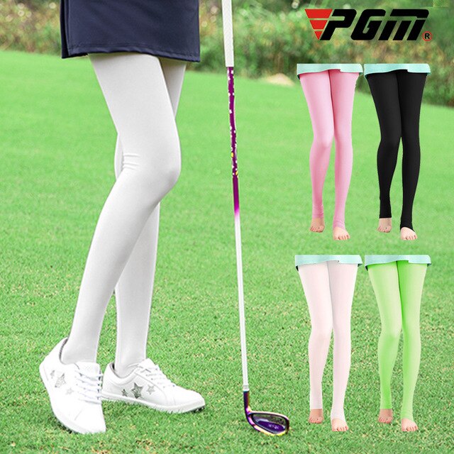 Wholesale PGM kuz014 Women Golf Sports Shorts Sun Silk Pants Ice Silk Stockings - KiwisLove