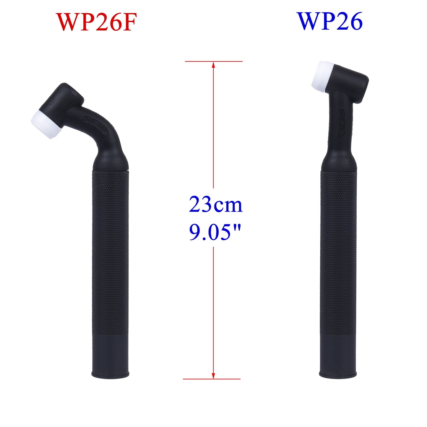 WP26 WP26F WP26V WP26FV WP26P SR26 SR26F SR26V SR26FV TIG Torch Body Air Cooled Head Rotatable 250 AMP - KiwisLove