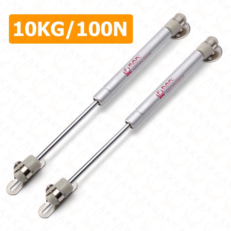 KAK 4 Pack 6kg 10kg 15kg Gas Spring Cabinet Hinge Copper Core Door Lift Support Hydraulic Kitchen Cupboard Door Hinges Hardware - KiwisLove