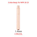 5/10Pcs 1.0/1.6/2.4/3.2mm TIG Collet 13N21 13N22 13N23 13N24 13N21L 13N22L 13N23L  13N24L For TIG WP9 20 25 Welding Torch - KiwisLove