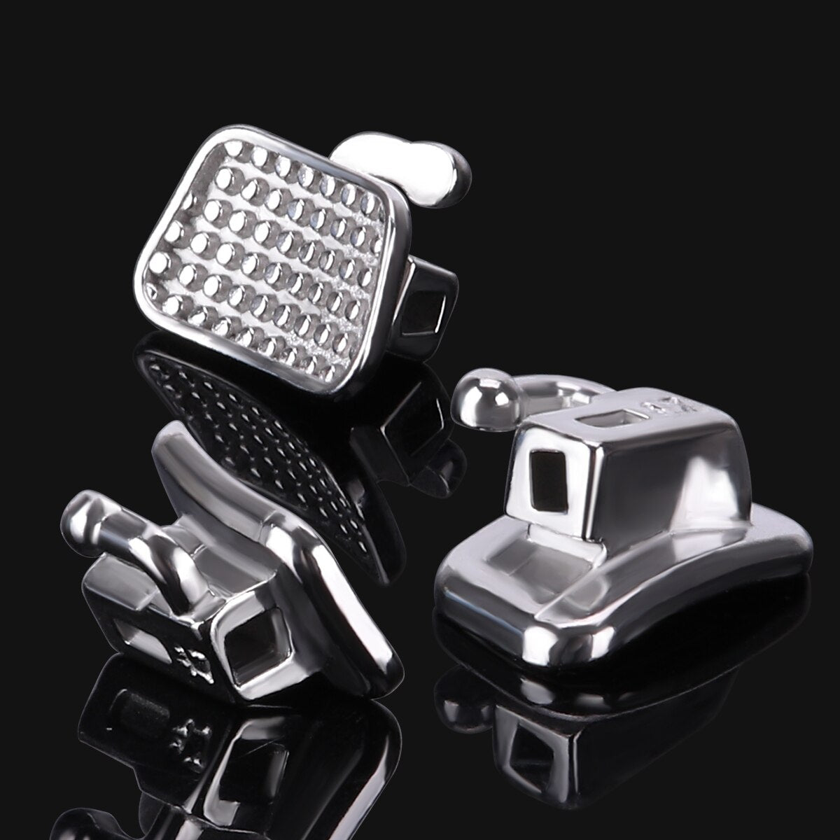 200Pcs=50Sets /BOX  Dental Buccal Tube AZDENT 1st/2nd Molar Bondable Monoblock Non-Convertible Single MBT/Roth 022/018 U/1L/1 - KiwisLove