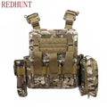 New arrivals Adjustable Tactical Military Vest Molle Waistcoat Combat Assault Vest Wargame Hunting Vest for Hunting Shooting - KiwisLove