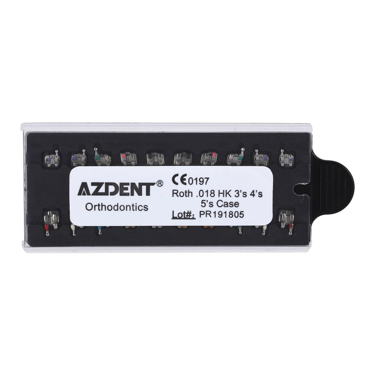 1pack  Azdent Dental Orthodontic Bracket Mini Roth MBT 022 018 Hooks345 - KiwisLove