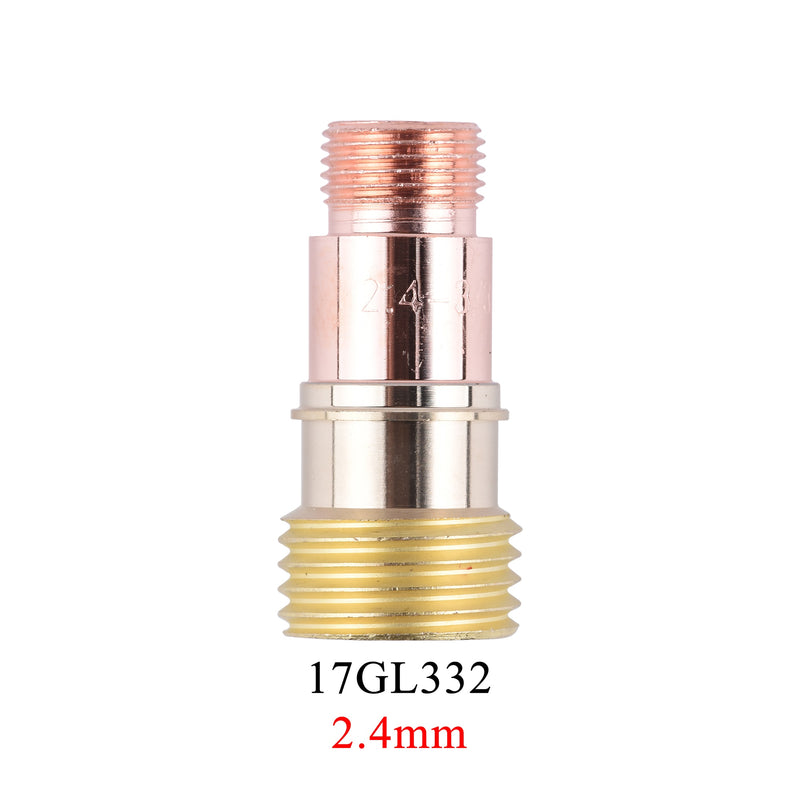 5/10Pcs 1.0/1.6/2.4/3.2mm TIG Stubby Gas Lens Collet Body 17GL040 17GL116 17GL332 17GL18 For TIG WP17/18/26 Welding Torch Kit - KiwisLove